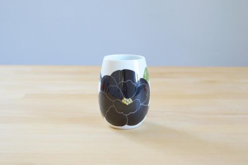 Grande tasse - Pivoine noire