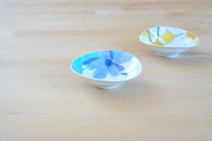 Coupelle porcelaine - Magnolia bleu