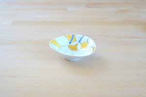 Coupelle porcelaine - Camellia jaune