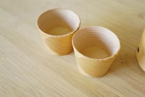 Tasse et pichet à saké
