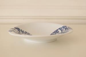 Grande Assiette en porcelaine Wave