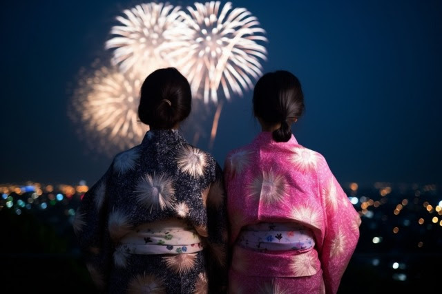 Tradition estivale japonaise: Uchimizu et Yukata