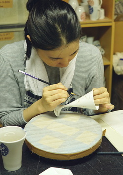 Artisan de porcelaine - Takahamayaki 