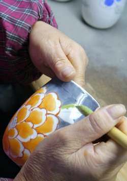 Artisan de porcelqine Taizan
